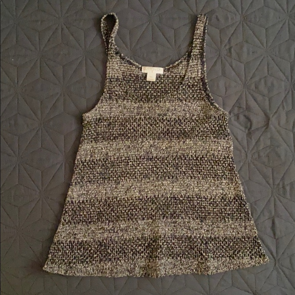 🐺COTTON ON// Lt. Grey Stripe Sweater Tank 🐺